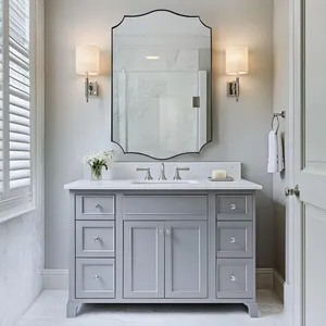 Handmade Metal <b>Wall</b> <b>Mirror</b> Elegant Modern Accent <b>Mirror</b> for Hotel Restaurant Home Office Bedroom Interior Decorative DesignGold - Product Image 1