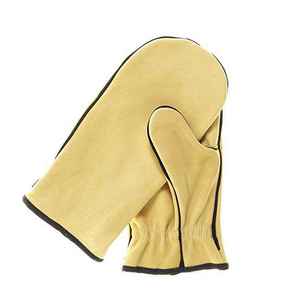 Gants isolés en nylon de haute qualité, imperméables, mitaines thermiques d'hiver, coupe-vent, antidérapants, pour le ski, fermeture à boucle pour hommes - Product Image 6