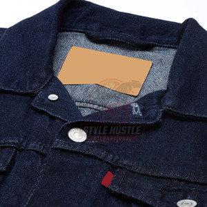 Veste en jean pour homme sur mesure, best-seller, dernier design, prix bas, service OEM, veste d'hiver pour homme - Product Image 4