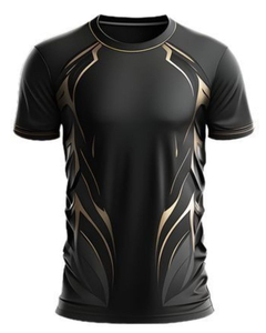 เสื้อยืดออกกำลังกายคอวีผู้ชาย ผ้าฝ้าย 100% สปอร์ต น้ำหนักเบา ระบายอากาศ แห้งเร็ว กันยับ เหมาะสำหรับออกกำลังกาย วิ่ง - Product Image 1