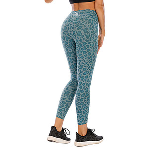 Leggings de Moda para Mujer, Cintura Alta, Elásticos, Transpirables, Sin Costuras, de Spandex/Poliéster, para Fitness, Yoga, Gimnasio, Deporte Casual - Product Image 5