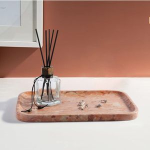 Luxury Resin Art Deco <b>Plant</b> Pattern Multi-Functional Organizer <b>Tray</b> - Product Image 2