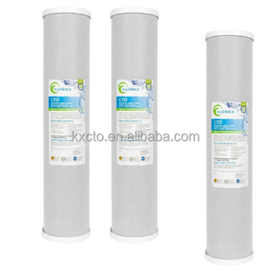 Filtre catalytique en bloc de carbone Big Blue 20 x 4,5 pour systèmes d'eau potable – Meilleure vente sur le marché – Matériau certifié NSF - Product Image 1
