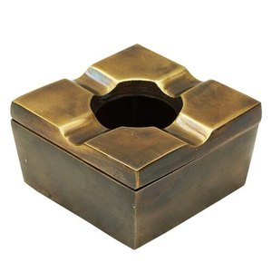 Cendrier en aluminium moulé à la main de qualité supérieure, accessoire de fumage durable pour une utilisation en intérieur, en extérieur, sur la terrasse, au café et dans le salon - Product Image 2