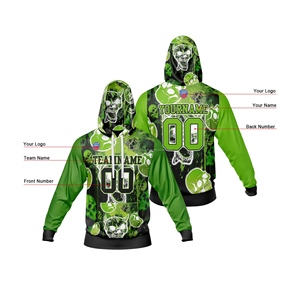 Sudadera con Capucha Personalizada de 400 g/m² para Hombre, 100% Poliéster, Estilo Urbano, Oversize, de Alta Calidad, con Forro Polar, Lisa, para Bordar - Product Image 2