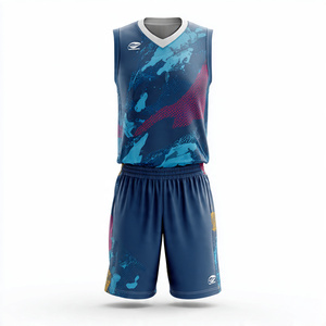 Team Volleyball Uniform Basketball Uniform Football Jersey Shorts Set Sleeveless Football Jersey Tops Basketball Uniforms - Product Image 3