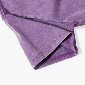 Camiseta Corta de Cuello Redondo para Mujer, Color Sólido, Manga Corta, Corte Holgado, Estilo Casual, 100% Algodón Jersey, Transpirable, Primavera Verano - Product Image 4