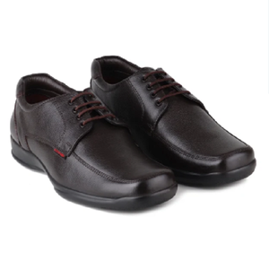 Chaussures habillées marron sophistiquées pour hommes – Classiques à lacets, idéales pour le bureau et les affaires, confortables et au design élégant - Product Image 2