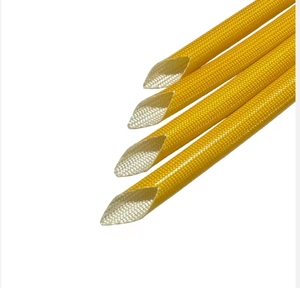 Gaine isolante en fibre de verre enduite de polyuréthane haute tension 4KV – Matériaux d'isolation premium pour faisceaux de câblage domestique - Product Image 4