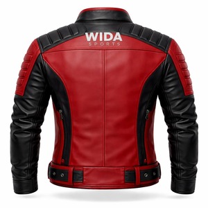 Chaqueta de Cuero para Motociclismo Futurista, Ropa Protectora para Motociclistas Deportivos, Exportación Directa de Fábrica - Product Image 3