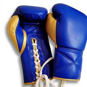 ถุงมือคิกบ็อกซิ่งหนังวัวสำหรับฝึกมวยและศิลปะการต่อสู้ - Product Image 5