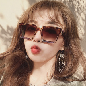 High Quality New Custom Luxury Unisex Full Rim Square Fashion Trendy <b>Retro</b> Oversize Vintage UV400 Stylish <b>Sunglasses</b> - Product Image 3