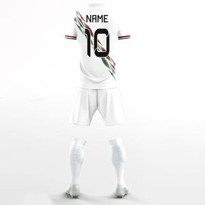 Uniformes de Fútbol Personalizados de Alta Calidad, Sublimación Completa, Conjunto de Entrenamiento con Logotipo del Club y Nombre del Equipo, para Niños y Adultos, Color Verde - Product Image 2