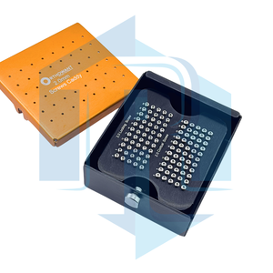 Tornillos Autoperforantes y Corticulares de 2.0mm, Caja de Almacenamiento de Aleación de Aluminio, Instrumento Quirúrgico Veterinario Ortopédico con Certificación CE - Product Image 1
