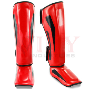 Protège-tibias et protège-pieds pour MMA, Muay Thai, Kickboxing, Boxe, Arts Martiaux – Confort optimal, Construction durable, Prix de gros - Product Image 1