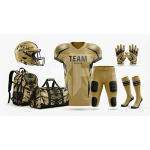 Camiseta de Fútbol Estampada Antibacteriana Unisex, Tejido de Malla de Secado Rápido, Manga Corta para Adultos, Transpirable, Personalizable, Fútbol Americano - Product Image 1