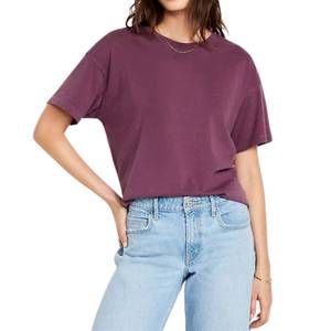 Camiseta de Algodón Suave de Alta Calidad con Estampado Premium de Fábrica para Mujer, Estilo Casual Cómodo, OEM - Product Image 2