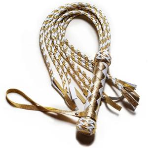 Meilleures ventes SPALL JP SPORTS SJS-HF-0007 Fouets en cuir véritable pour course en plein air, fouets professionnels, BDSM Party - Product Image 1