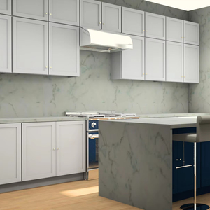 Juego de Muebles de Cocina Modulares Europeos Personalizados JY Project, Listos para Armar, de Madera Ecológica, Resistentes al Fuego, con Organizador de Despensa y Bisagras de Lujo - Product Image 3