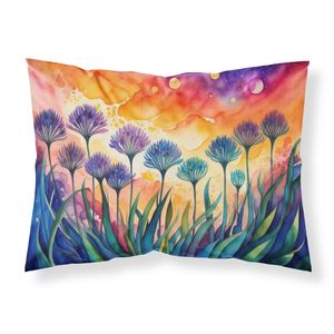 Agapanthus ปลอกหมอนตกแต่งลายศิลปะน้ำหนักเบาและนุ่มมากดูแลรักษาง่ายขนาดมาตรฐานสำหรับหมอนอิงและหมอน - Product Image 1