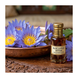Blue Lotus Attar Aceite de Perfume Floral Auténtico para Colección Premium de Attar - Product Image 1