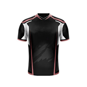 Comfortable Men's Sports Jerseys Short Sleeve Front Logo Moisture-Wicking UV Protection Breathable for <b>Table</b> <b>Tennis</b> & Badminton - Product Image 5