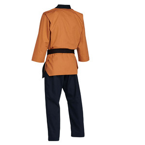 Uniforme d'arts martiaux de qualité professionnelle Solid Trader, vêtements d'extérieur en coton pur pour l'entraînement régulier, tenues de judo et de karaté - Product Image 2