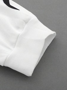 men hoodie heavy <b>weight</b> cotton fleece drop shoulder oversized distressed embroidery print pullover casual streetwear hoodie wear - Product Image 2