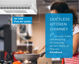 Chimenea sin Ductos KichPure – Sin Tuberías y Sin Trabajos Civiles Requeridos. Purifica el Aire Eliminando Olores, Humo, Polvo y Gases Peligrosos - Product Image 3