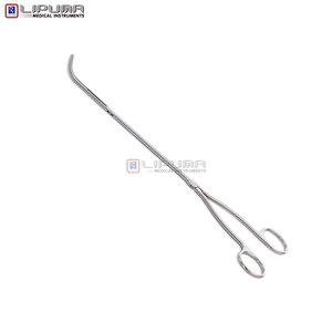Pinzas DeBakey Atraumáticas al por Mayor, Mandíbulas Curvas VATS, Eje de 5mm, 7.5'' (19cm), Instrumentos Médicos de Acero Inoxidable - Product Image 5