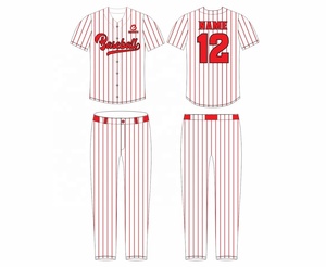 Uniforme de béisbol personalizado Sublimación Diseño de color Jersey y pantalones Ropa de béisbol deportiva - Product Image 4