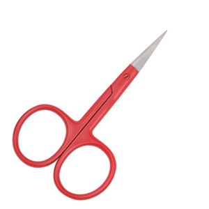 Ciseaux de pêche en acier inoxydable de qualité chirurgicale, couleur rouge, 3,5 pouces, ciseaux pour tresser les lignes de pêche, cisailles à couper les lignes, poignée ergonomique - Product Image 3