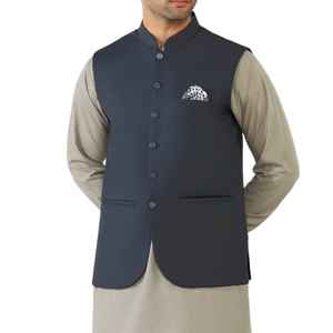 Gilets formels d'été pour hommes, sur mesure, imperméables et respirants, avec boutons, design personnalisé, directement de l'usine, sans minimum de commande - Product Image 1