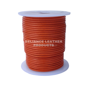 Cordón de cuero genuino azul cielo redondo de 2mm-8mm, perfecto para collares, pulseras, hallazgos de joyería y proyectos artesanales - Product Image 5