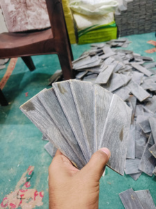 เกล็ดเขาควายพ่นทรายแบบด้ามจับงานฝีมือธรรมชาติสำหรับทำมีดสั่งทำงานฝีมือแบบดั้งเดิมเป็นมิตรต่อสิ่งแวดล้อมระดับพรีเมี่ยม - Product Image 6