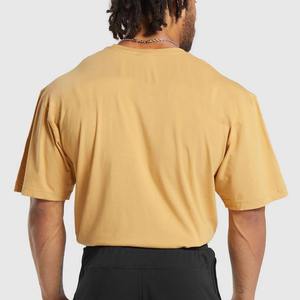 เสื้อยืดสตรีทแวร์ฮิปฮอปทรงโอเวอร์ไซส์ ไหล่ตก ผ้าฝ้าย 100% ปรับแต่งได้ พิมพ์ลายตัวอักษร คุณภาพสูง น้ำหนักมาก - Product Image 1