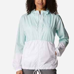 New Fashion Wholesale High Quality Eco Friendly Solid Lightweight Winter Casual Hooded Elastic Waist Windbreaker <b>Rain</b> <b>Jacket</b> - Product Image 1