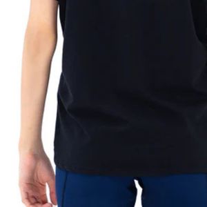 T-shirt noir Everlite pour homme, t-shirt décontracté de qualité supérieure, col rond classique, manches courtes, coupe régulière, léger, respirant, t-shirt basique Mod - Product Image 5
