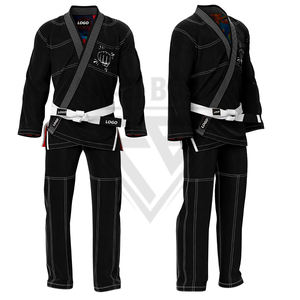 Bon Vendeur Meilleur Fournisseur Uniforme d'Arts Martiaux Bjj Jiu Jitsu Unisexe en Polyester et Coton Kimono BJJ pour Arts Martiaux - Product Image 4