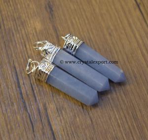 Septerian Pencil Pendants Handmade Pencil <b>Cut</b> <b>Stone</b> <b>for</b> Energy Healing, Earthy Tones & Boho Jewelry Lovers - Product Image 3