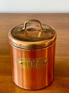 ภาชนะใส่ชา กาแฟ น้ำตาล ทำจากทองแดง สำหรับจัดเก็บในครัว ใช้งานได้ทุกวัน ใช้งานง่าย เหมาะสำหรับการทำอาหารและเตรียมเครื่องดื่มในชีวิตประจำวัน - Product Image 3