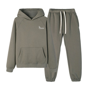Nuevos Conjuntos Deportivos con Capucha para Hombre, 100% Algodón de Alta Calidad, para Invierno, Secado Rápido, Transpirables, Ligeros, con Logotipo Frontal - Product Image 1