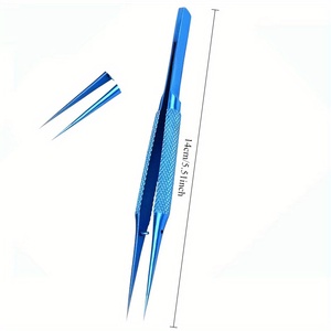 Pinzas Quirúrgicas Manuales de Titanio, Juego de Instrumentos de Precisión para Uso Hospitalario, Odontología, Oftalmología y Microcirugía - Product Image 2