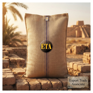 Sacos de yute de 1.020 kg cada uno, peso estándar, tipo B, de 1.1176 m x 0.6731 m, con dobladillo HD 6X8 en la boca, OHDS, con orificios para colgar. - Product Image 1