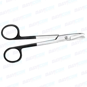 Stainless Steel Manual Super Cut Castanares Face Lift Scissors Stainless Steel <b>Plastic</b> Surgery <b>SAW</b> 6-1/4" Surgical Instrument - Product Image 2