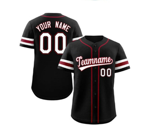 เสื้อเบสบอลสั่งทำพิเศษ 100% โพลีเอสเตอร์ พิมพ์ลายด้วยความร้อน ระบายอากาศได้ดี แห้งเร็ว ซึมซับเหงื่อ ไซส์ใหญ่สำหรับผู้ใหญ่ - Product Image 4