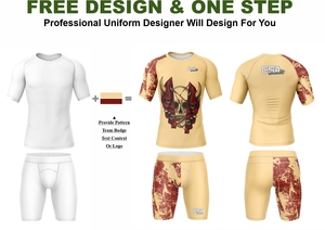 Ropa de Compresión para Hombre con Diseño Nuevo 2026, Impresión por Sublimación, Calidad Premium, Transpirable, Ecológica, Rashguard y Leggings para MMA - Product Image 2