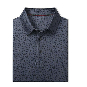 Polo de golf pour homme, coupe confortable, à porter au quotidien, vêtements de sport légers, polos de golf en gros - Product Image 4