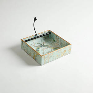 Distributeur de serviettes décoratif artisanal de luxe, boîte à mouchoirs en MDF imprimé, salon, salle de bain, imperméable, logo personnalisé, personnalisé - Product Image 2