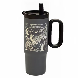 <b>Large</b> Capacity 316 Stainless Steel Straw Insulated <b>Cup</b> for Adults Gen Z Gen Alpha High Aesthetic Value Water Coffee Tumbler - Product Image 1
